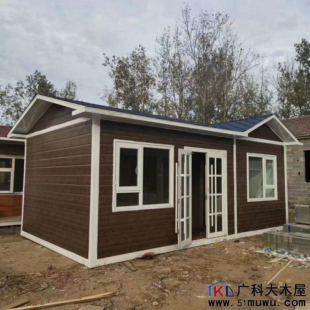 防腐木木屋10