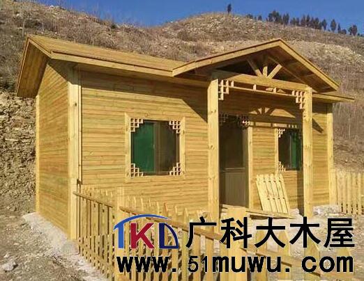 防腐木木屋2